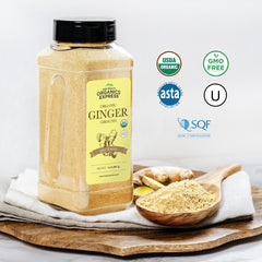 HQOExpress Ginger Powder Measuring Spoon ready for precise seasoning in recipes.