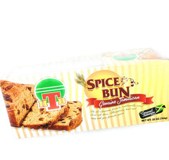 HTB Spice Bun 28oz sliced serving on plate, perfect for quick sharing.