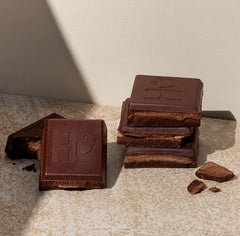Hu chocolate bars organic cacao ingredients highlight sustainable sourcing.