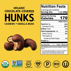 Hu Hunks convenient snack bag close-up for on-the-go snacking.