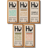 Hu Simple Milk Chocolate Bar: creamy, dairy-free indulgence for mindful snacking.