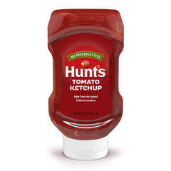 Hunt's Tomato Ketchup 20oz bottle — vine-ripened flavor for burgers and fries