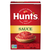 Hunt's Tomato Sauce with vine-ripened tomatoes for pasta dishes.
