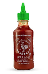 Huy Fong Sriracha bottle front with bold red sauce for everyday flavor