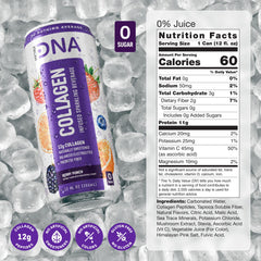 HYDRADNA Sparkling Berry Punch glass pour highlights refreshing aroma and berry flavor