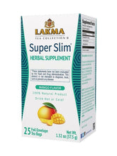 HYLEYS Lakma Slim Tea Mango packaging offers a convenient daily 25-bag format for a simple routine.
