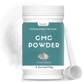 Hznxolrc 6 oz CMC powder closeup shows texture enhancement for sauces and dressings.