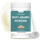 Hznxolrc Gum Arabic powder packaging showcases purity and convenience