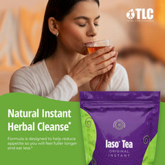 IASO Original Tea brew moment ready to enjoy a balanced sip
