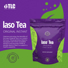 IASO Original Tea sachets closeup showing individual servings