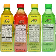 Iberia Aloe Drink Original bottle with pulp, refreshing texture