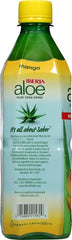Eight-pack packaging of Iberia Aloe Vera Drink with Pulp Mango