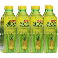 Iberia Aloe Vera juice 8-pack front view for refreshing hydration