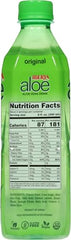 Iberia Aloe Vera Juice with pulp reveals real pulp texture for a natural bite.