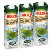 Iberia coconut water bottle 1L for pure hydration and natural electrolytes.