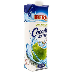 Iberia Coconut Water highlights natural electrolytes for hydration and daily use.