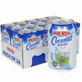 Iberia coconut water with pulp bottle for on-the-go hydration