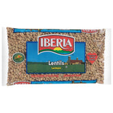 Iberia Dry Lentils pack front, ready for wholesome meals.