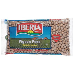 Iberia pigeon peas served in a flavorful rice dish
