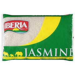 Iberia Jasmine Rice plated dish, perfect side for chicken, fish, or veggies