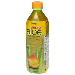 Iberia Mango Flavor Drink evokes tropical refreshment.