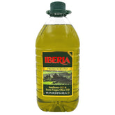 Iberia Sunflower & Extra Virgin Olive Oil Blend bottle pouring, perfect for sautéing and dressings.