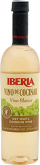 Iberia White Cooking Wine bottle pour enhances sauces and sautéed dishes.