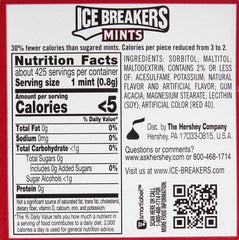 Ice Breakers Cinnamon Mint crystals deliver sparkling flavor to awaken your senses.