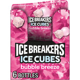 ICE BREAKERS Ice Cubes Bubble Breeze bottle pack keeps you refreshed on the go