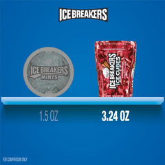 Ice Breakers Cinnamon packaging showing six bottles in a box for easy stocking