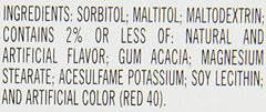Ice Breakers Sugar Free Mints provide a lower calorie option for breath refreshing.