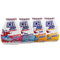 Icee Zero Cherry bottle pour for zero-calorie flavor on the go.