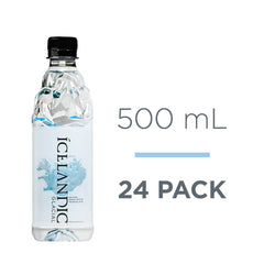 Icelandic Glacial alkaline pH-8-4 bottle highlighting balanced taste.