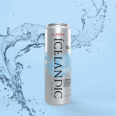 Icelandic Glacial bottle from Ölfus Spring delivers pristine hydration for daily use.