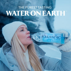 Icelandic Glacial Ölfus Spring source shown for pristine origin.