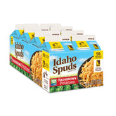 Idaho Spuds 8-pack box front view for quick pantry meals
