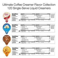 Idea Home 120 single-serve creamer cups, shelf-stable for travel and meetings.