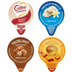 Idea Home Ultimate Coffee Creamer Variety Pack box, ideal for office and home coffee stations.