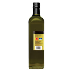 Iliada Koroneiki olives close-up highlighting monovarietal quality.
