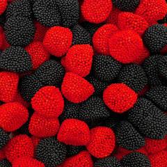 ILIKE! Berries Gummy Candy bag front view, ideal for party buffets.