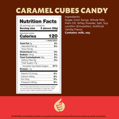 ILIKE! individually wrapped vanilla caramel cubes for fresh gifting