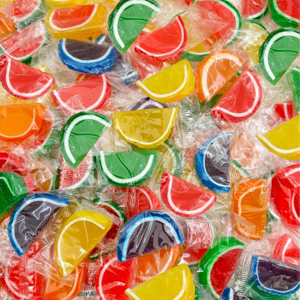 ILIKE! Fruit Slices Candy 1.5 lb bag with assorted flavors, ideal for gifting.