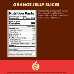 ILIKE Orange Slices Jelly Candy closeup of sugar-dusted slices.