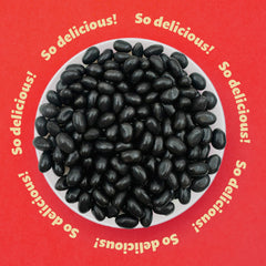 ILIKE party favors using licorice jelly beans for guests