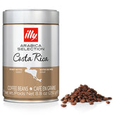 illy Costa Rica medium roast whole bean coffee ready to grind for a fresh morning brew.