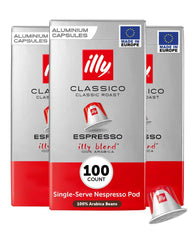 Illy Classico espresso pod delivers a smooth, balanced cup.