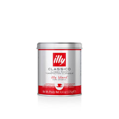 Illy Classico beans highlight premium Arabica for balanced flavor.