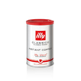 illy Instant Coffee Classico can-front showing the coffee's rich aroma and ready-to-use format