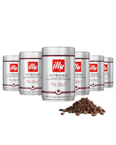 illy Intenso Bold Roast whole bean pack front showing premium aroma for versatile brewing