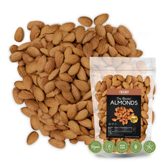 I'm A Nut dry roasted almonds unsalted in a 32 oz bag for a clean crunch.